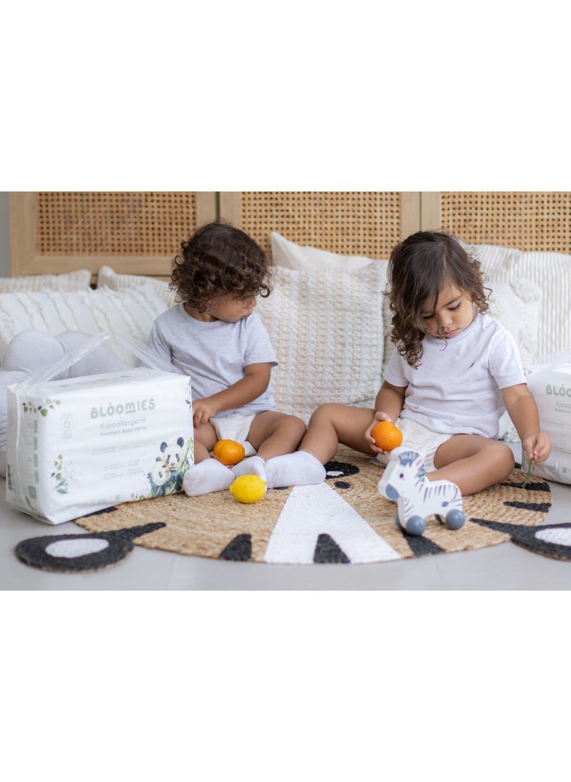 Bloomies - Organic Bamboo Baby Pants Size 6 (15+kg baby) 40pcs| Eco-friendly, Hypoallergenic, Non-toxic, Breathable Pullups - Image 1