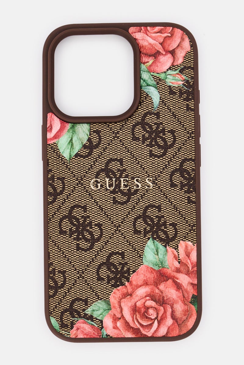 GUESS iPhone 16 Pro Allover Print  Phone Case, Multicolor - Image 1