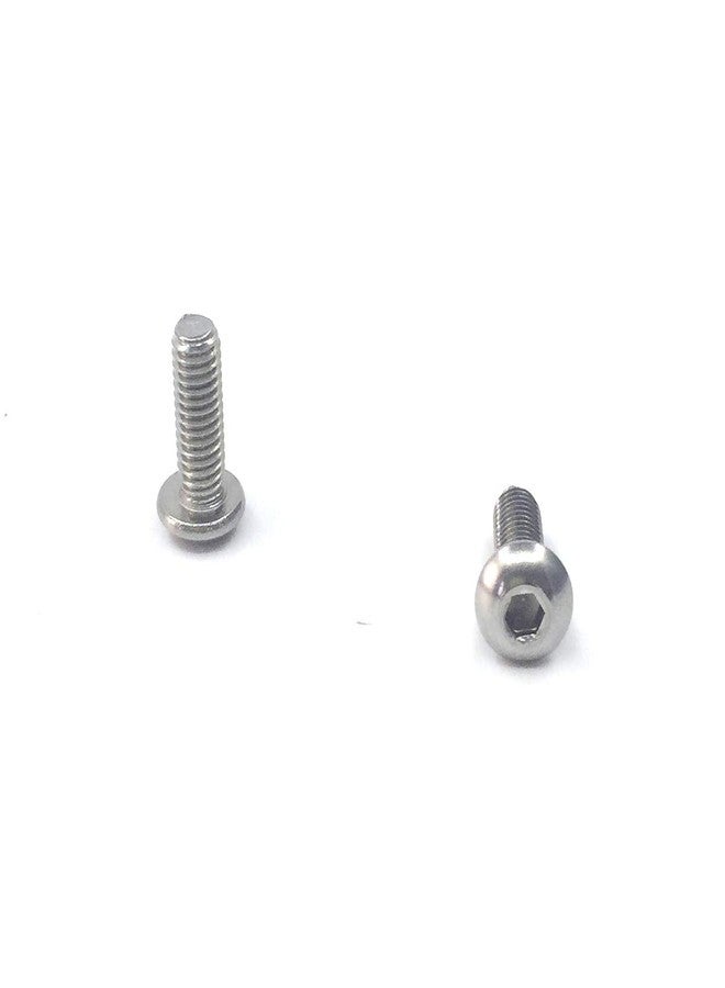 زاي براغي رأس زرية سداسية من ZAYI M4-0.7 x 12mm، محرك مقبس ألين، فولاذ مقاوم للصدأ 304، خيط كامل، تشطيب عادي، برغي تثبيت سداسي ملولب متري 100 قطعة (M4-0.7 x 12mm) - Image 2