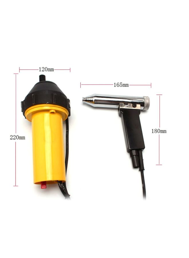 NIBEMINENT Plastics Adjustable Temperature Heat Guns Welding Hot Air Torch with Nozzle Hose Kit Multicolour 45cm - Image 5