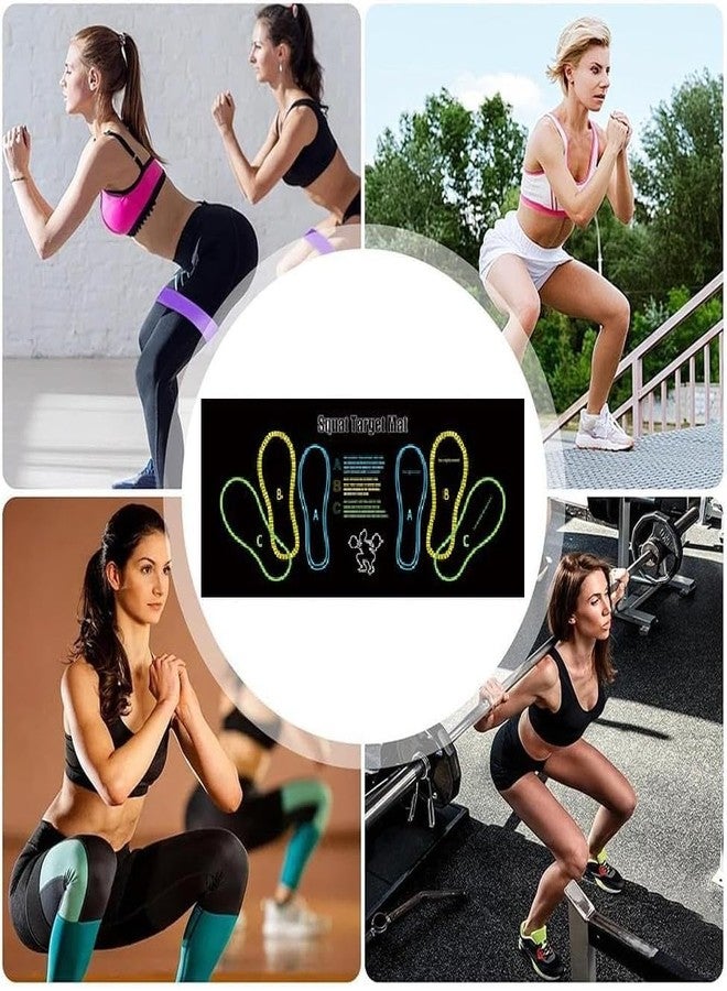 VPGS Squat Mat Knee Mat Squat Auxiliary Training Mat for Weightlifting Kettlebell Black | Exercise Mats | Fitness Equipment & Gear | Fitness, Running & Yoga - Image 5