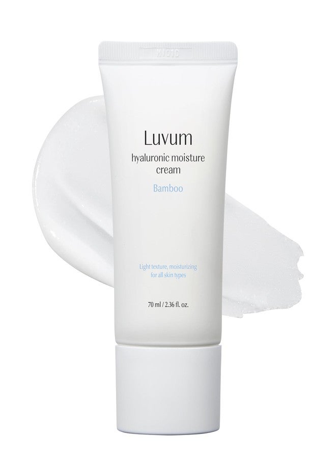 LUVUM Bamboo Hyaluronic Moisturer Cream, Bamboo Extract, Hyaluronic Acid Moisturizer, 2.36 fl. oz - Image 1