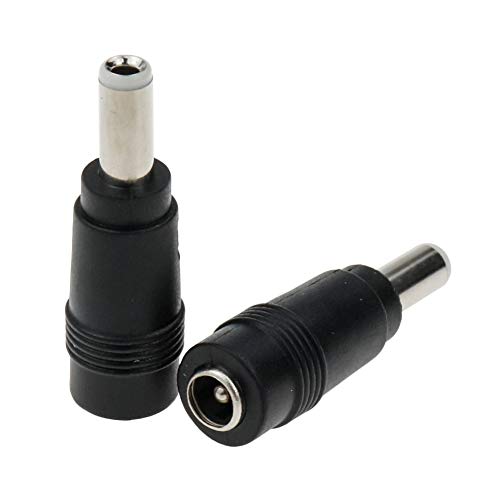 Dahszhi DC Power Adapter 5.5mm x 2.5mm Male Plug to 5.5mm x 2.1mm Female Jack for Universal Laptop Interface Power Cable Connector - 20pcs - Image 3