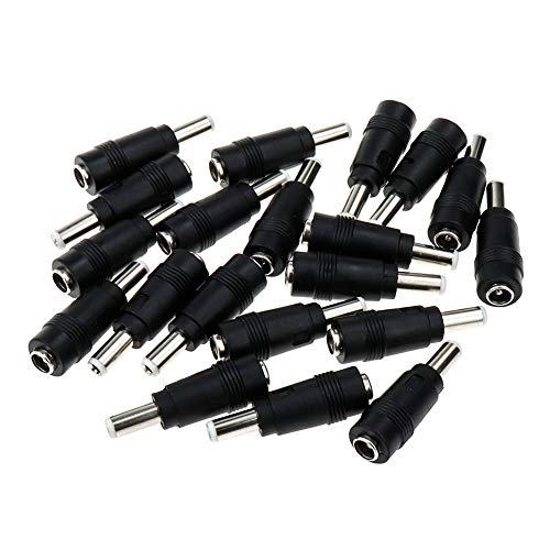 Dahszhi DC Power Adapter 5.5mm x 2.5mm Male Plug to 5.5mm x 2.1mm Female Jack for Universal Laptop Interface Power Cable Connector - 20pcs - Image 4