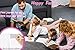 GINMLYDA Girls Diary with Lock for Kids Pink Cute Diaries 71x53 160 Pages Girl Journal Secret Notebook with Lock and Key for Little Kid Writing Drawing Gift for Pre school Age 6812 - Image 4