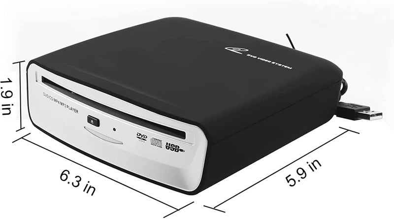 OAUW External DVD Drive, USB 3.0 High-Speed Portable Optical Slim CD/DVD Burner Player - Image 5