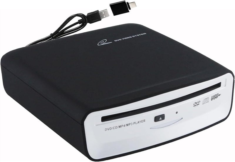 OAUW External DVD Drive, USB 3.0 High-Speed Portable Optical Slim CD/DVD Burner Player - Image 1