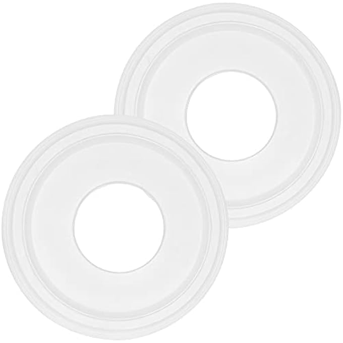 MOLDED PU CEILING MEDALLION FOR LIGHT FIXTURES AND CEILING FANS, 10"OD X 4"ID, WHITE, 2 PACK - Image 3
