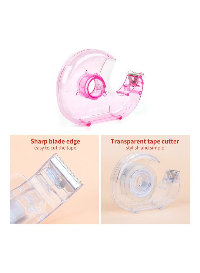 نيبمينينت قاطعة شريط لاصق لسطح المكتب وردي - Image 4