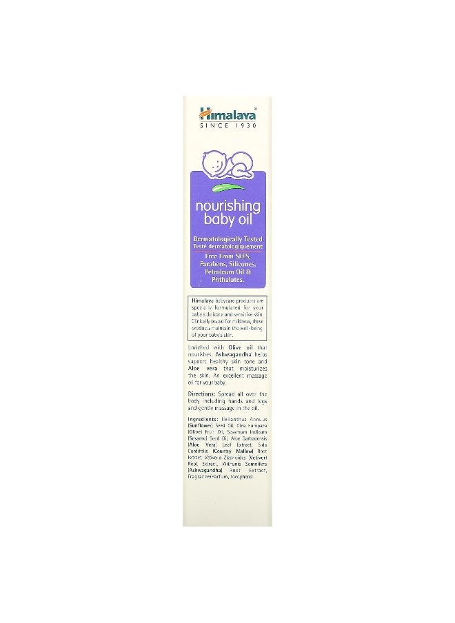 Himalaya Himalaya, Nourishing Baby Oil, 6.76 fl oz (200 ml)  - Image 3