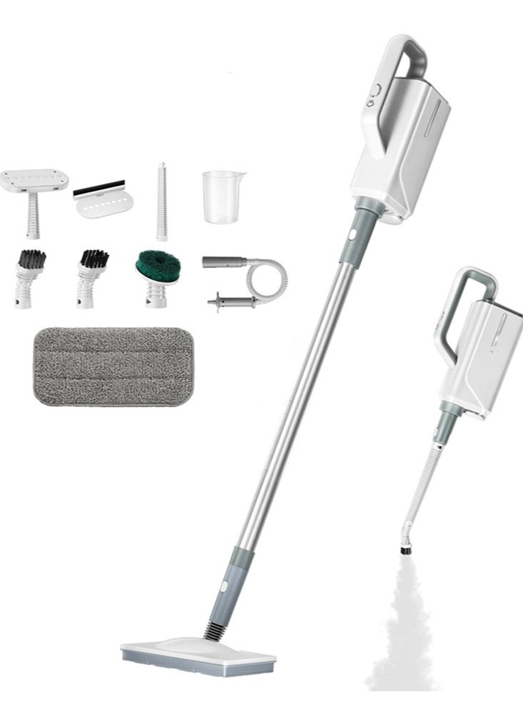 Joshberg Steam Mop for Floor Cleaning with Detachable Handheld Steamer with 6-in-1 Multi-function Attachments Steam Cleaner for Hardwood Floors, Clothes,Windows,Furniture,Carpet Cleaning  - Image 1