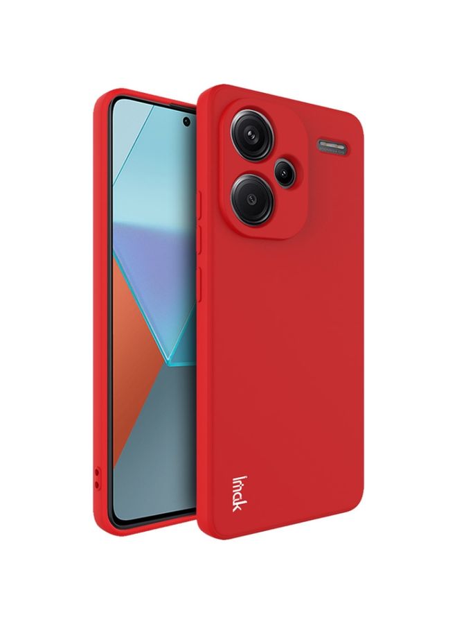 Case Cover For Xiaomi Redmi Note 13 Pro+ 5G IMAK UC-4 Series Straight Edge TPU Soft Phone Case(Red)