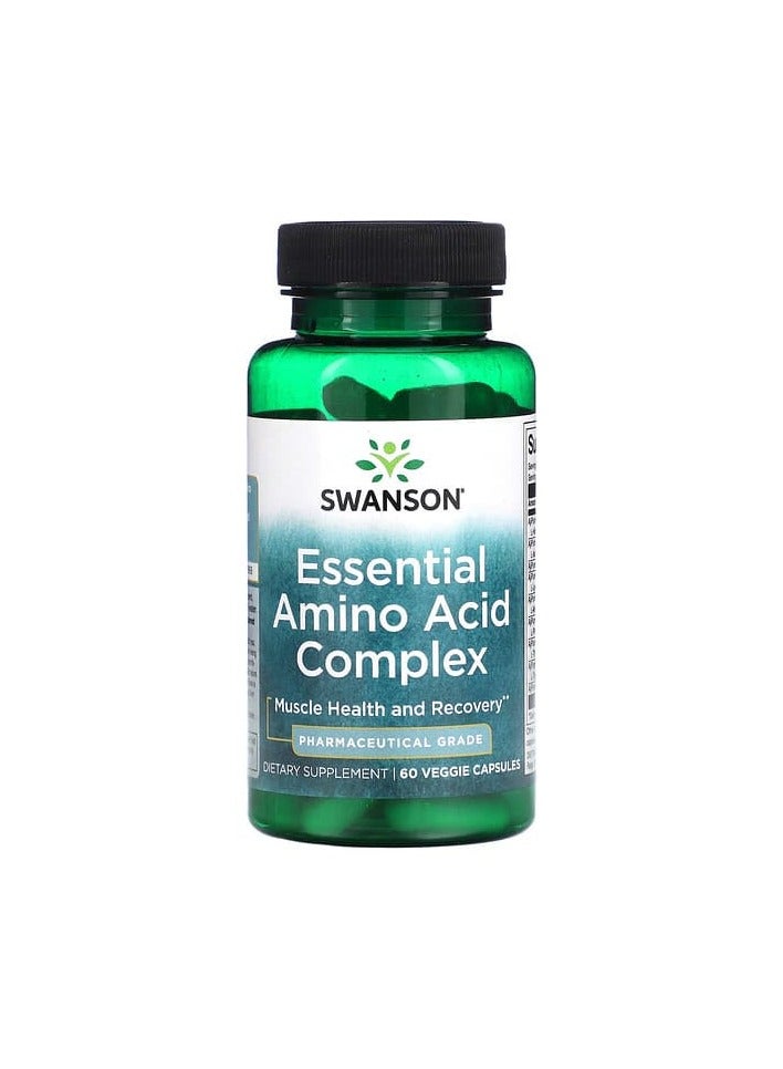 SWANSON Essential Amino Acid Complex, 60 Veggie Capsules