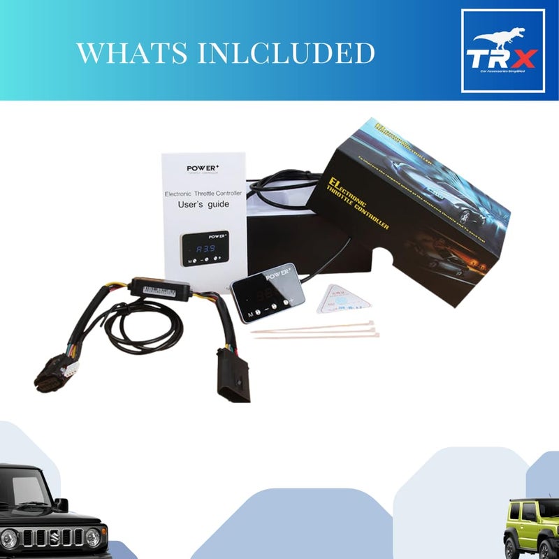  تي ار اكس اوتو وحدة تحكم في استجابة دواسة الوقود من TRX AUTO لسيارة Suzuki Jimny JB64/JB74 من 2019 إلى 2024 - Image 5