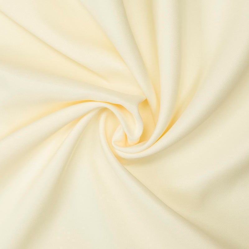 Gee Di Moda Round Tablecloth - 132 Inch Ivory Round Table Cloth for 72 to 96 Inch Round Tables - Heavy Duty Washable Fabric - for Buffet Table  Holiday Party  Dinner  Wedding & Baby Shower - Image 4