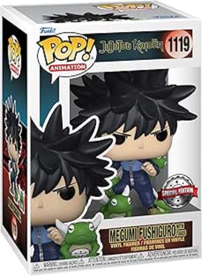 Funko Pop! Anime: Jujutsu Kaisen - Megumi Fushiguro W/Toads (Exc) #1119