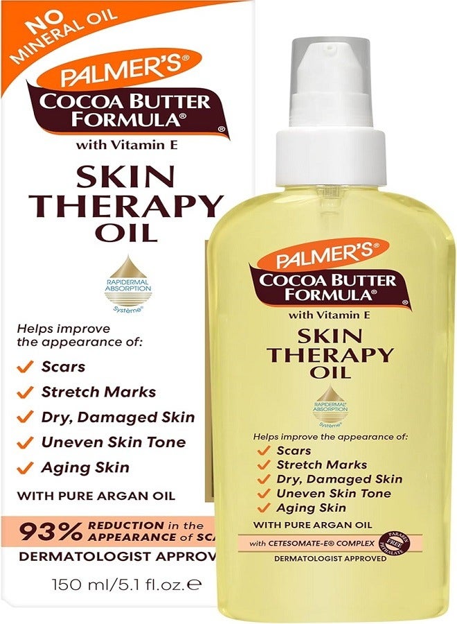 PALMER'S Palmers Cocoa Butter Formula Skin Therapy Oil With Vitamin E For Unisex 5.1 Oz  - Image 1