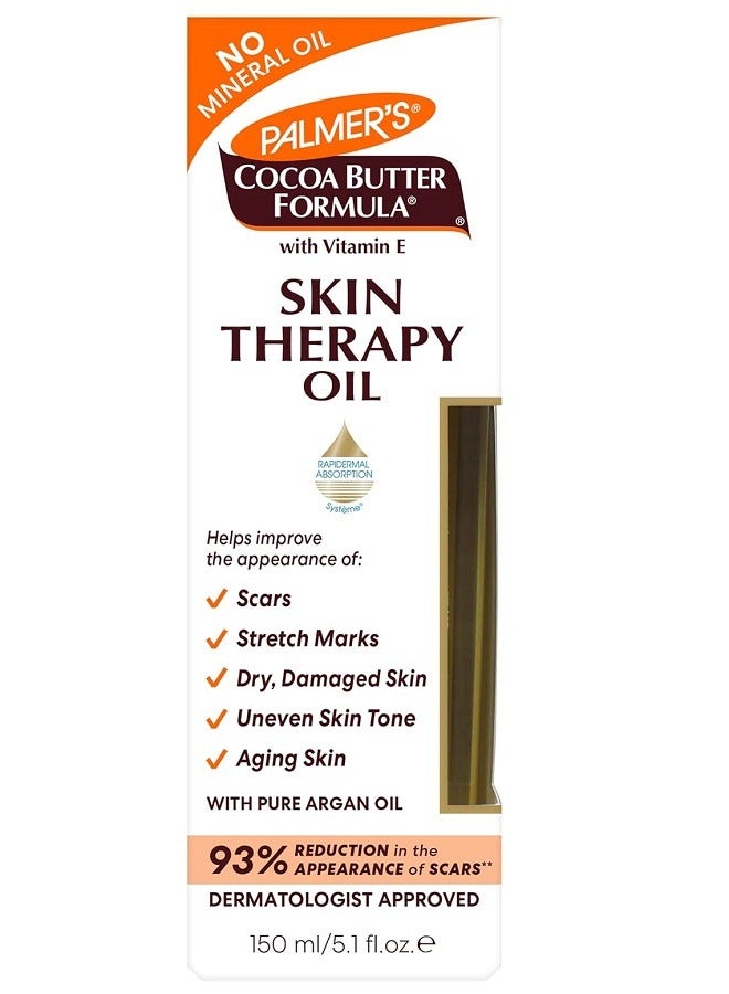 PALMER'S Palmers Cocoa Butter Formula Skin Therapy Oil With Vitamin E For Unisex 5.1 Oz  - Image 2