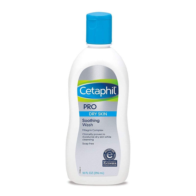 Cetaphil غسول الجسم سيتافيل رستوراديرم لتهدئة الإكزيما، خالي من العطور - 10 أونصة سائلة، (عبوة من 2) - Image 1