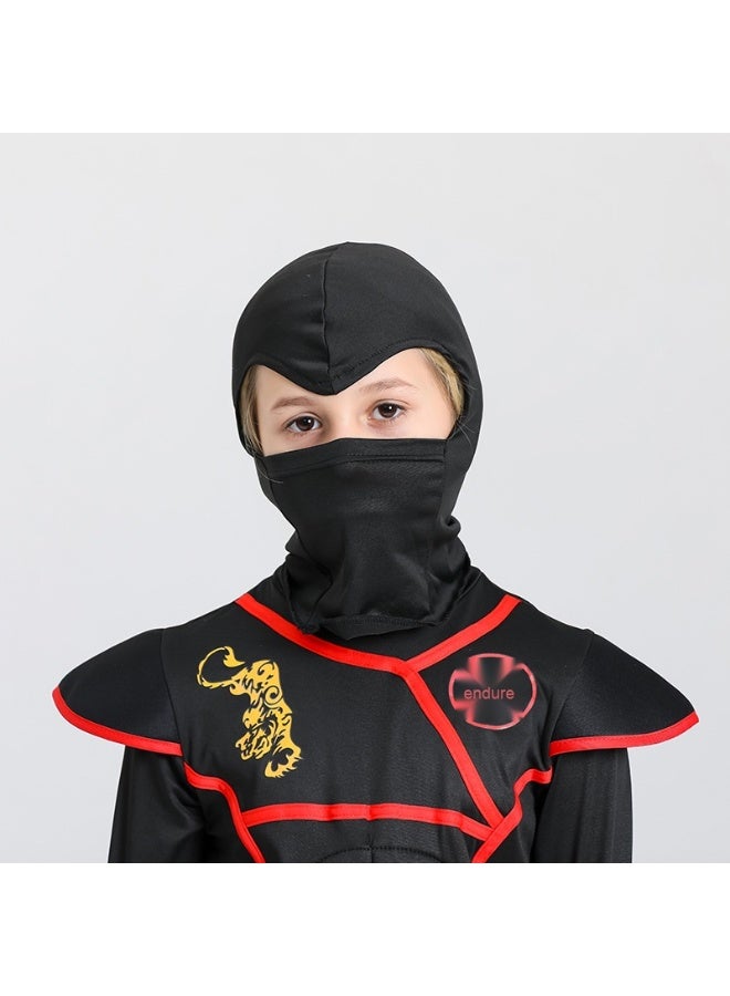Children's Ninja Muscle Game Costume - Halloween Cosplay Dress-Up - Image 3