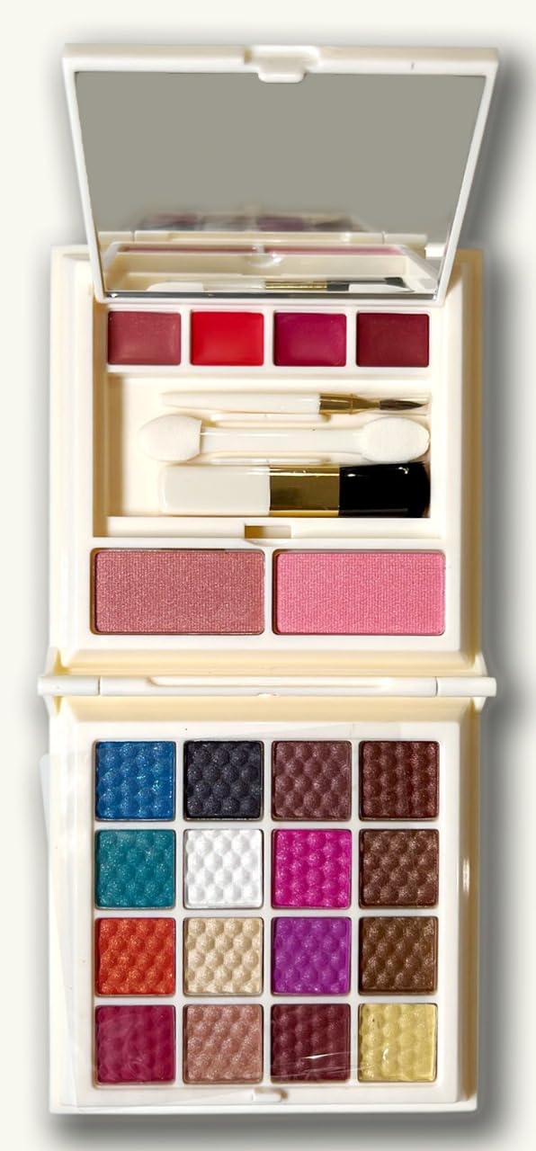 JUST GOLD JustGold Professional All In One Makeup Palette Kit 16 Colors Eyeshadows Blusher Lipgloss Makeup Kit 950 - Image 1