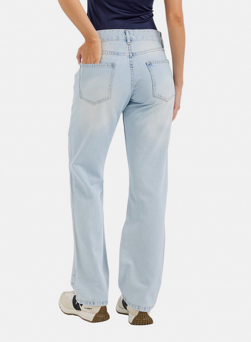 Carina 5-Pockets Denim Pants - Image 3