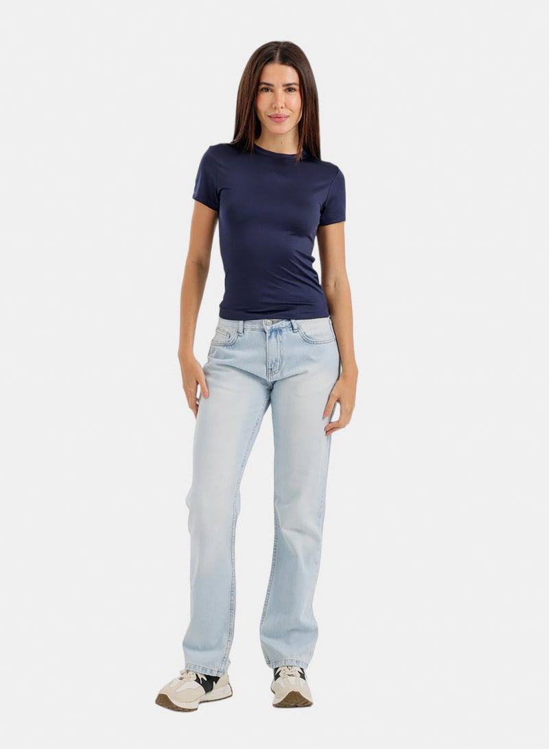 Carina 5-Pockets Denim Pants - Image 5