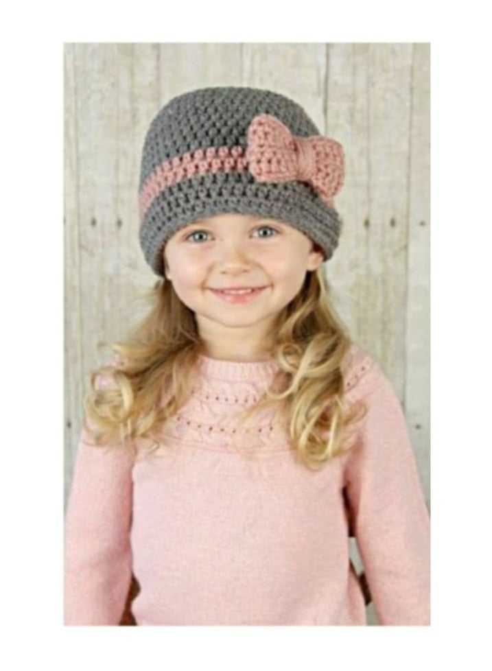 Girls' handmade winter ice cap, multiple sizes