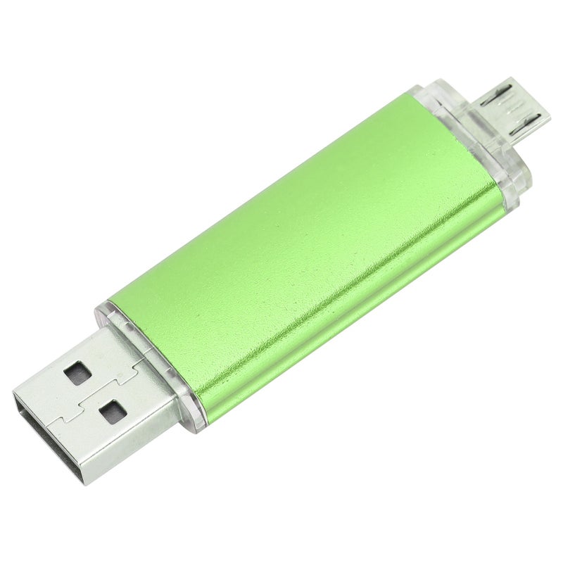 غرة USB مزدوجة الوظيفة (2 في 1) ذاكرة مايكرو U غرة فلاش للصور عالية السرعة OTG USB2.0 إمدادات الهاتف سعة 64 جيجا بايت - Image 4