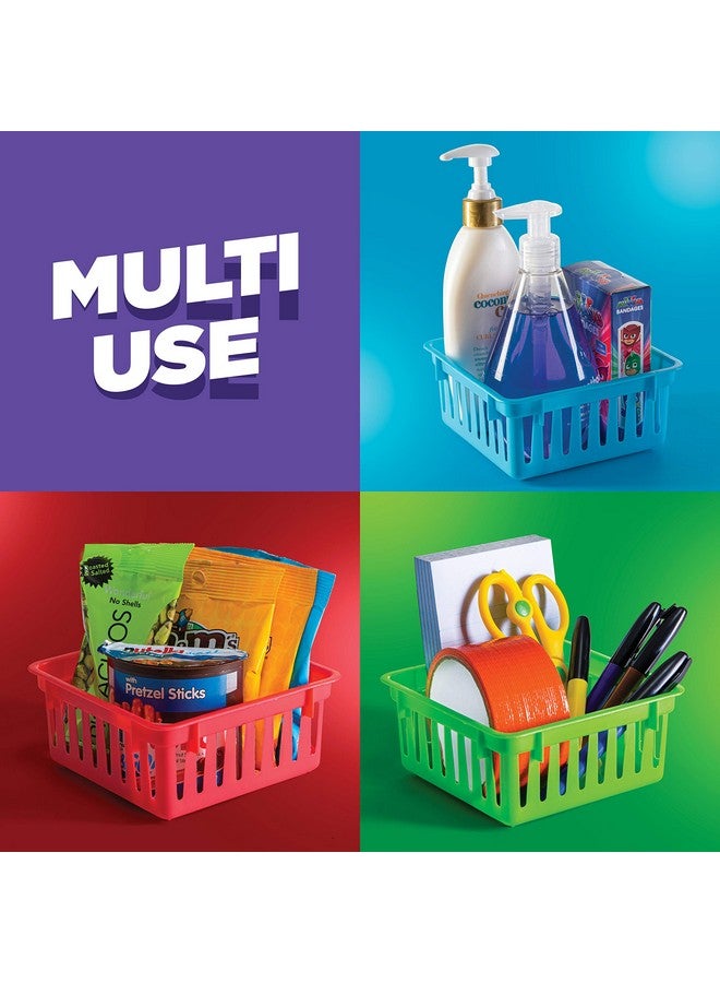 PREXTEX Classroom Storage Baskets Crayon and Pencill Container - Classroom Organization - Crayon Holder - Storage Basket, Shelf & Desk Organizer - Classrooms, Office Desk, Small Desk, and Toy Storage - Image 3