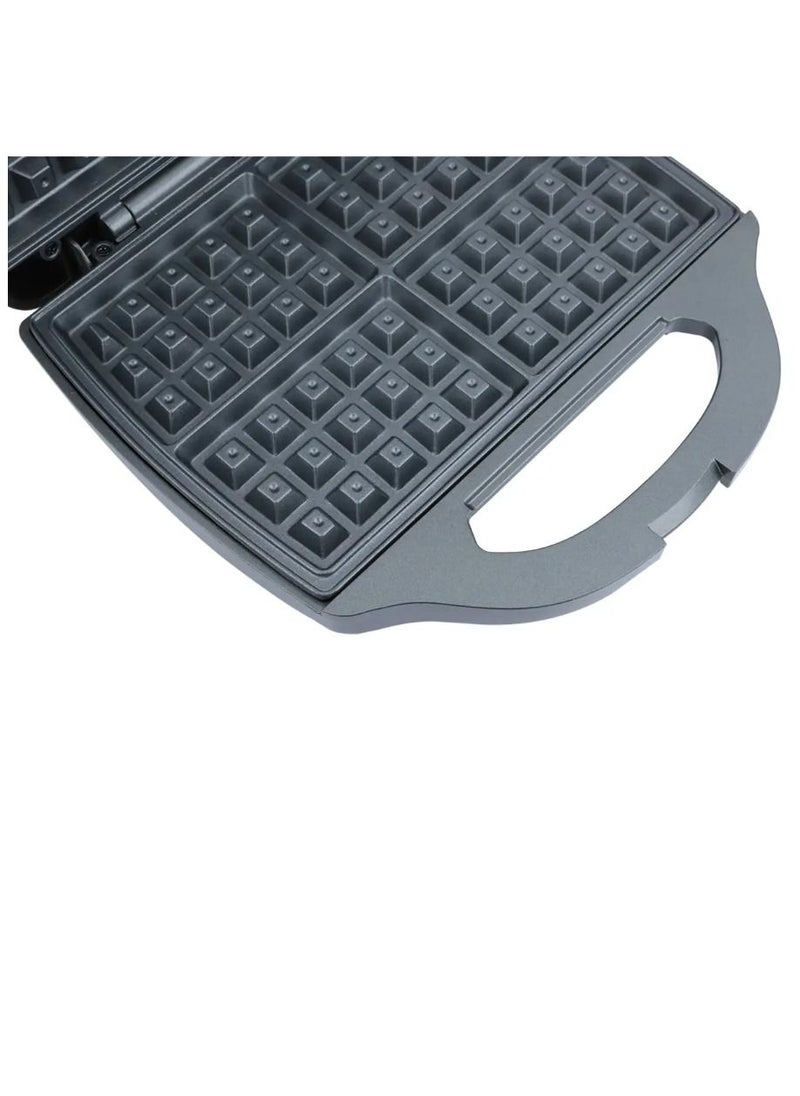 Waffle Maker Dark Gray 900W EDISON