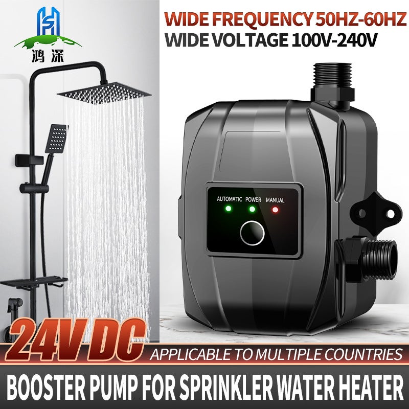 110V/220V Export Variable Frequency Fully Automatic Household Booster Pump 24V Small Water Heater Shower Tap Water Pump - Image 2