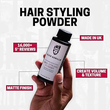 Slick Gorilla Hair Styling Texturising Powder 20g - Image 5