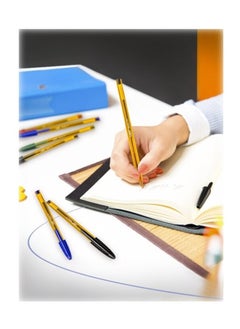 Bic 10-Piece Cristal Fine 0.8mm Tip Ballpoint Pen Black Ink  - Image 4