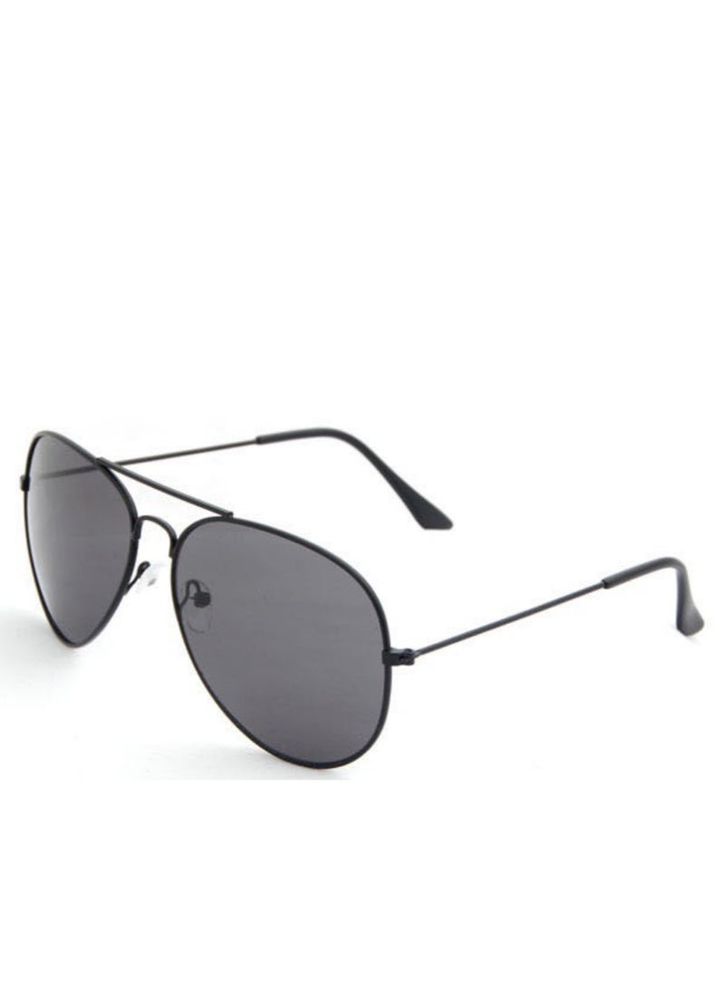 Generic Unisex Polarized Sunglasses Black Metal Frame Fashion UV Protection Shades  - Image 2