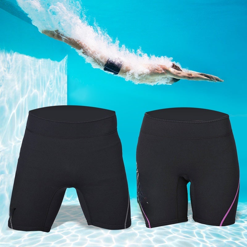 DIVE & SAIL Wetsuit Shorts 1.5mm Stretchy Neoprene Fabric - Adjustable Elastic Waist Warmth Protection Swimwear for Men Cold Water Water Sports - Image 5