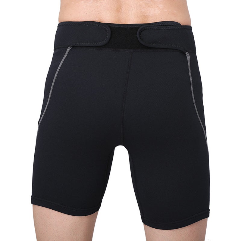 DIVE & SAIL Wetsuit Shorts 1.5mm Stretchy Neoprene Fabric - Adjustable Elastic Waist Warmth Protection Swimwear for Men Cold Water Water Sports - Image 2