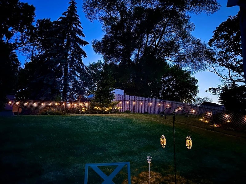 Outdoor Solar String Lights – Waterproof LED Garden Lights with Plastic Bulbs, Auto On/Off, Energy-Saving Decorative Lighting for Patio, Yard, Balcony, Party, and Holiday Décor (10MTR/20BULBS) - Image 5