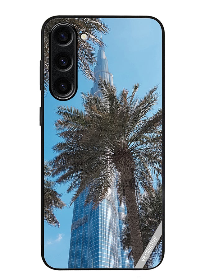 VR CREATIVE Protective Case Cover For Samsung Galaxy S24 Royal Burj Khalifa Design Multicolour - Image 1