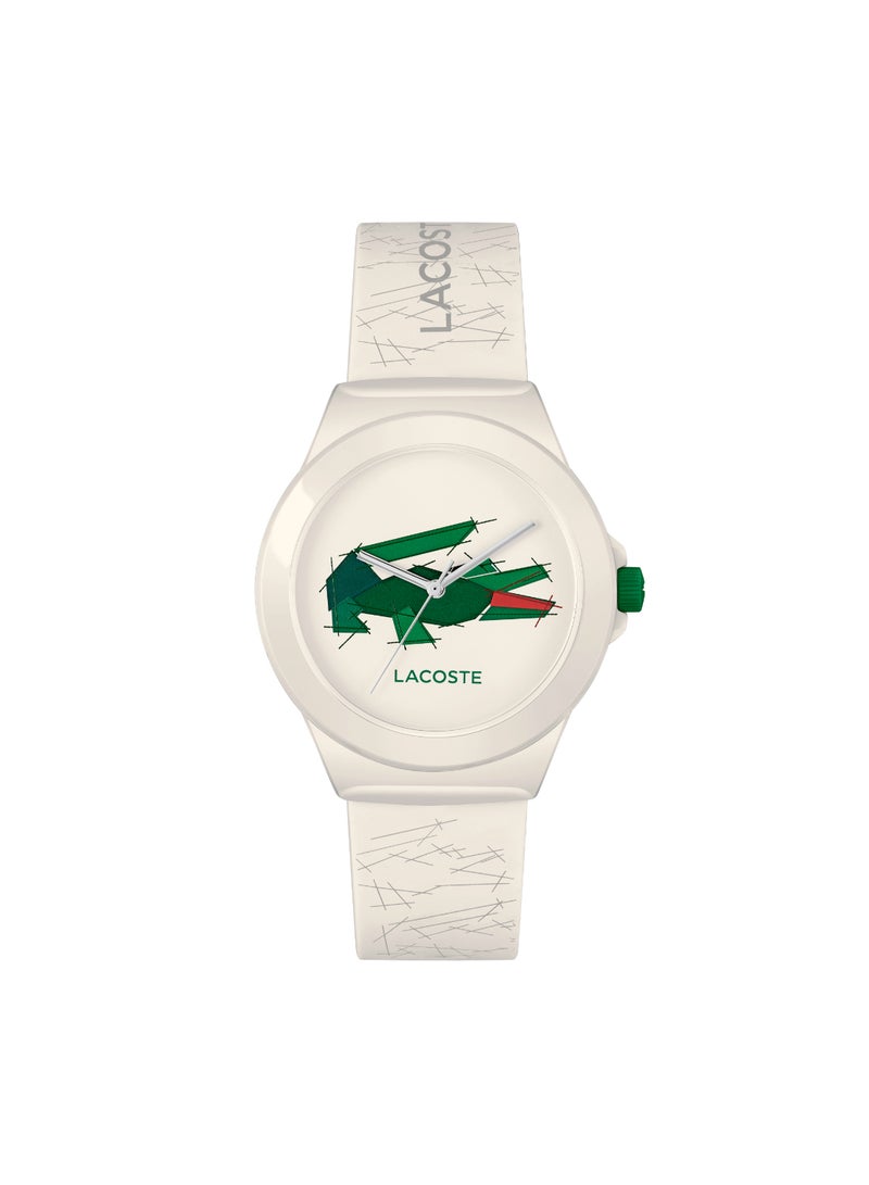 LACOSTE ساعة يد نسائية دائرية أنالوج بحالة بيضاء - 2001404 - Image 2