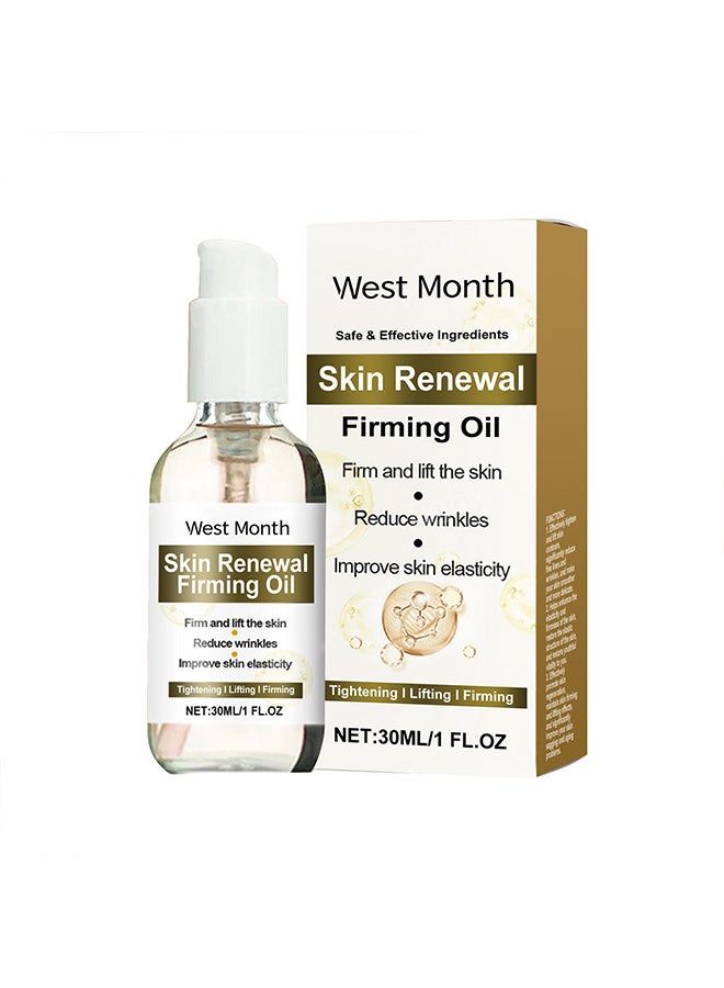 القمر الغربي زيت العناية بالبشرة في الشهر الغربي، زيت أساسي لشد وترطيب بشرة الجسم وتدليك الجسم اليومي - Image 1