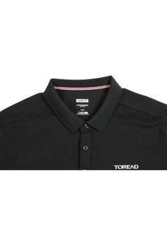 TOREAD TAJJBN81771 Men's Functional Polo T-Shirt Black  - Image 2