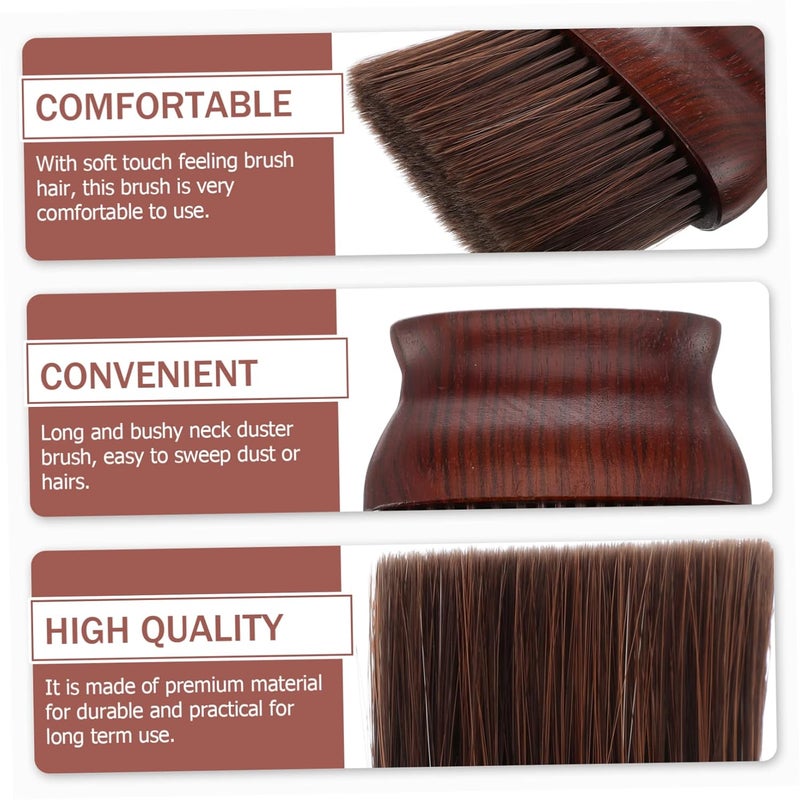 فرشاة غبار الرقبة للحلاقة المحترفة لتنظيف الشعر والغبار للاستخدام في الصالون - Image 3