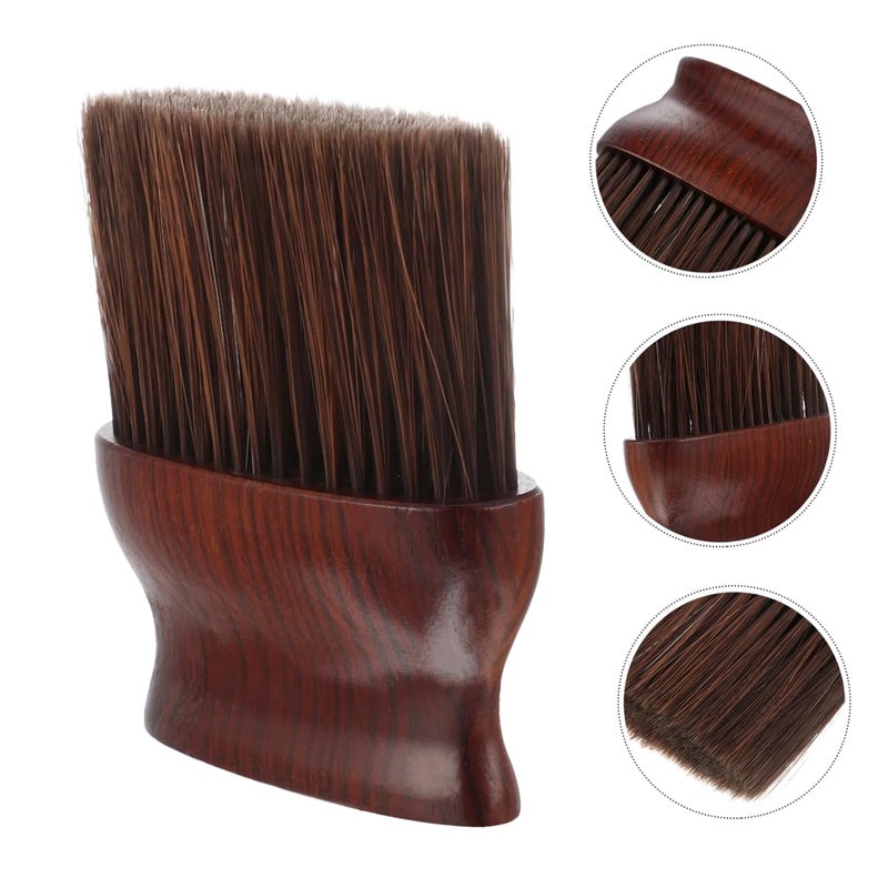 فرشاة غبار الرقبة للحلاقة المحترفة لتنظيف الشعر والغبار للاستخدام في الصالون - Image 5