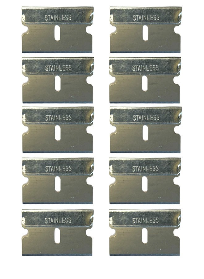 LiME LiNE Single Edge Razor Blades, Automotive Grade, Stainless Steel,10 Pack - Image 1