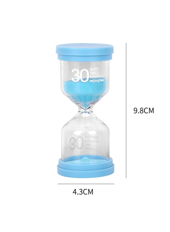 Extreme Space Jidukongjian Macaron Sandglass Ornament, 30-minute Timer, Kindergarten Gift, Creative Birthday Present, Blue - Image 1