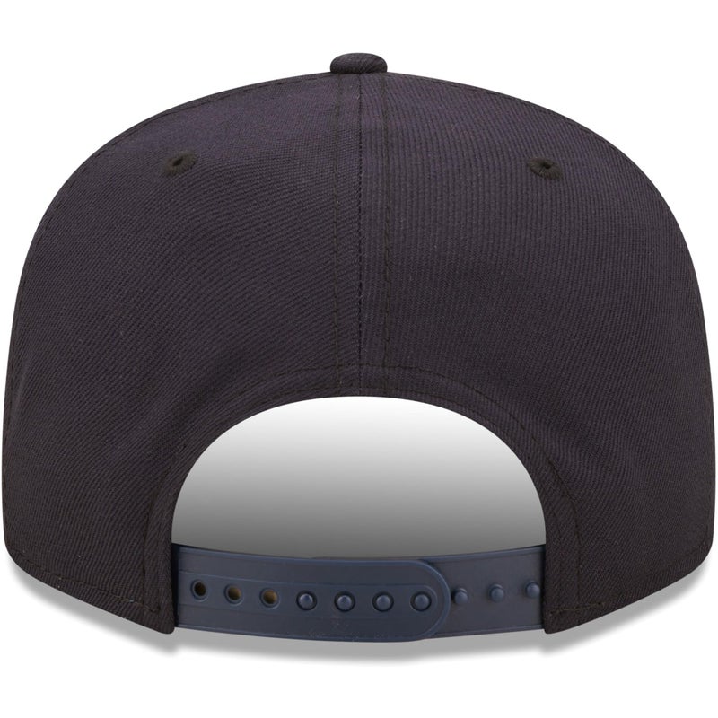 نيو ايرا New Era للجنسين-البالغين MLB 9Fifty Team Color أساسي بشعار أساسي قابل للتعديل قبعة Snapback مقاس واحد يناسب الجميع - Boston Red Sox Navy - Image 4