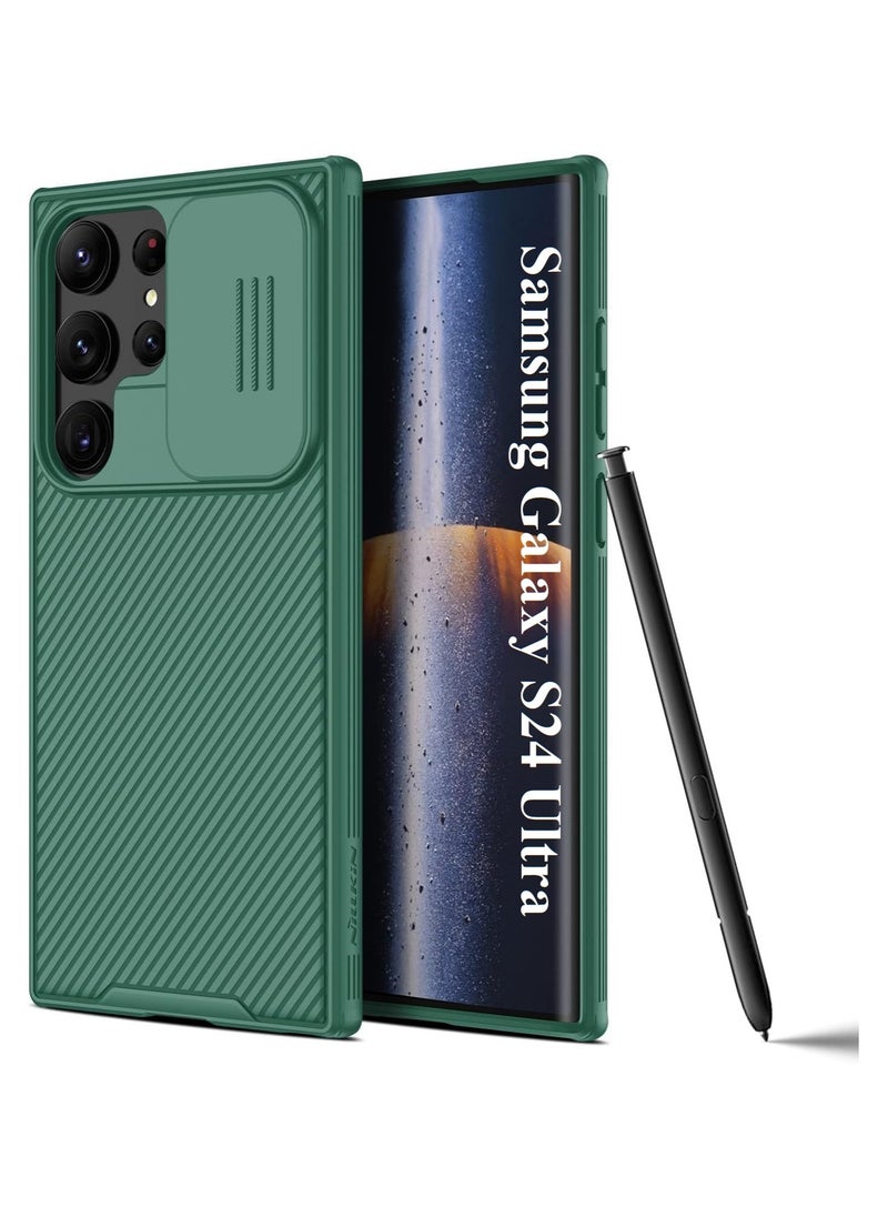 Nillkin Samsung Galaxy S24 Ultra Case Cover Nillkin Camshield Pro Case With Slide Camera Lens Protection PC Back & TPU Frame Bumper Protection for Samsung Galaxy S24 Ultra  - Image 1
