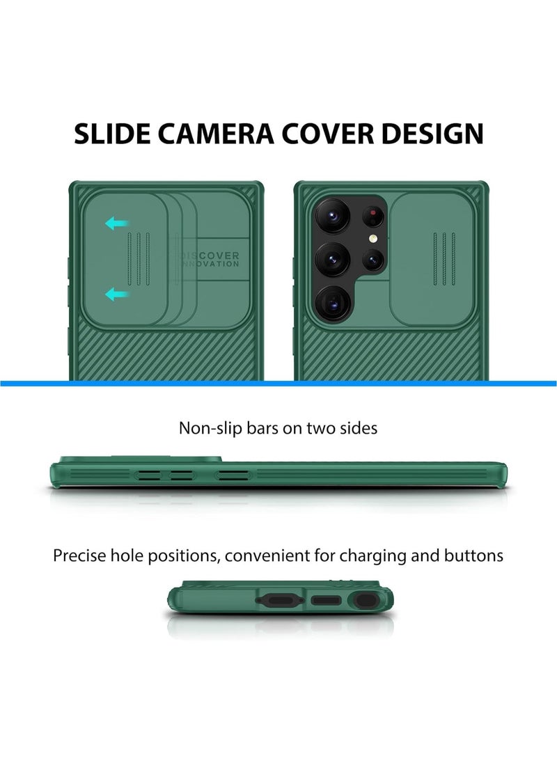 Nillkin Samsung Galaxy S24 Ultra Case Cover Nillkin Camshield Pro Case With Slide Camera Lens Protection PC Back & TPU Frame Bumper Protection for Samsung Galaxy S24 Ultra  - Image 4