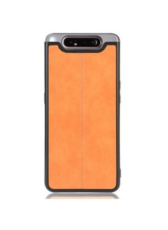 Zaboon Case For Galaxy A80/A90 Shockproof Sewing Cow Pattern Skin PC + PU + TPU Case  - Image 2